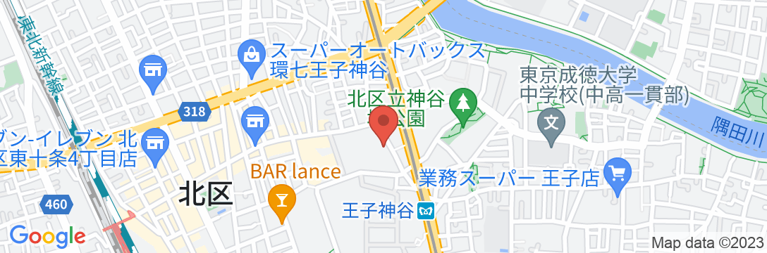 隠谷【Vacation STAY提供】の地図