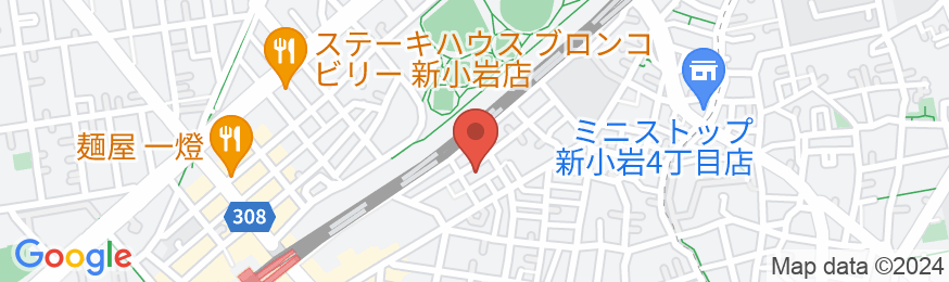 悠悠之家 新小岩民宿/民泊【Vacation STAY提供】の地図