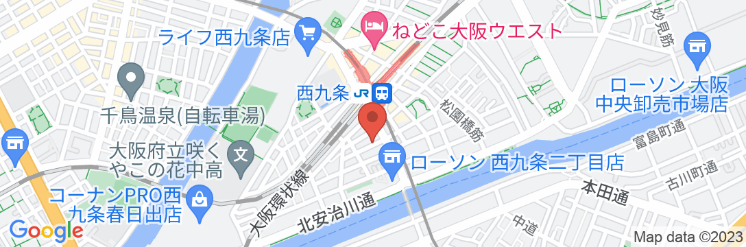 CR-Residence Nishikujyo/民泊【Vacation STAY提供】の地図