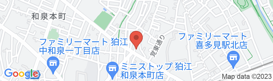 狛江ハウス/民泊【Vacation STAY提供】の地図