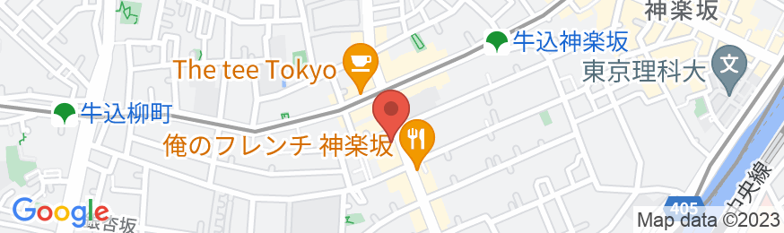 ロードス神楽坂ホテル【Vacation STAY提供】の地図