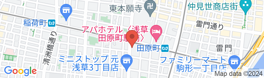浅草ホテル【Vacation STAY提供】の地図
