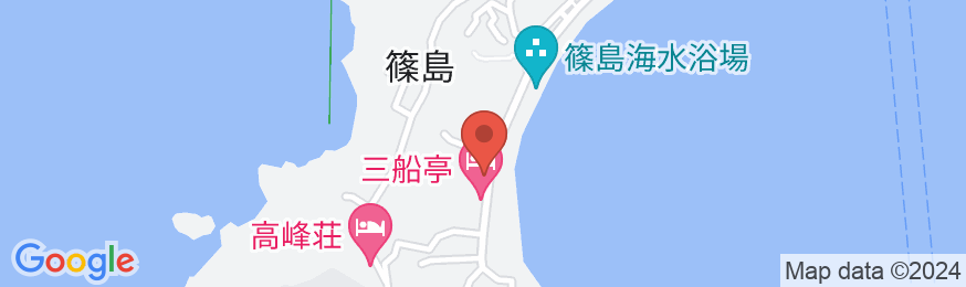 あなごの宿 三船亭<篠島>の地図