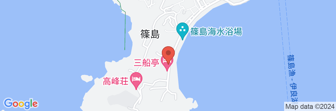 あなごの宿 三船亭<篠島>の地図