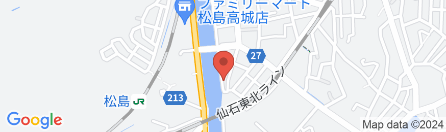 松島のゲストハウス【Vacation STAY提供】の地図