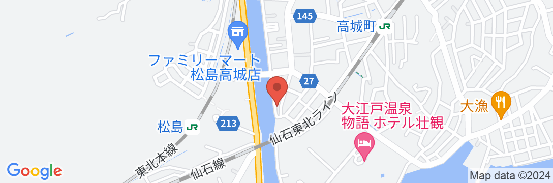 松島のゲストハウス【Vacation STAY提供】の地図