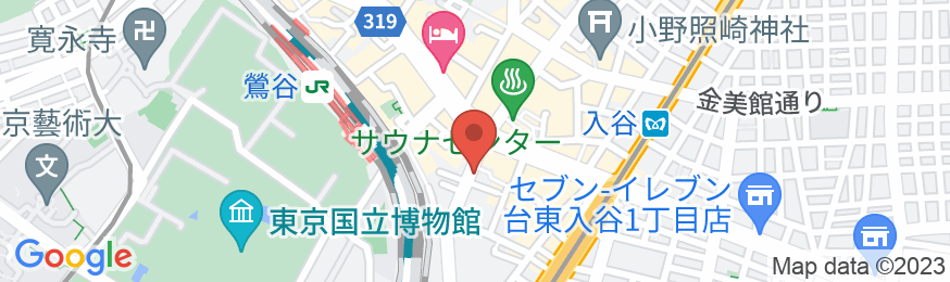 AE Hotel 上野東京の地図