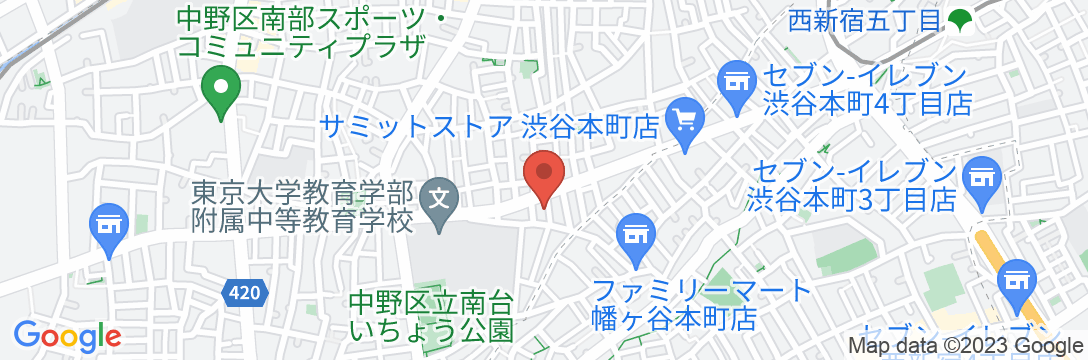 SLEEPLAB THE STAY 西新宿Annexの地図