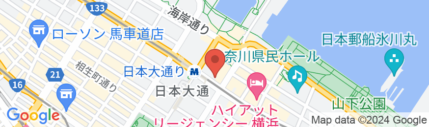 シタディーンハーバーフロント横浜(2023/06/14 OPEN)の地図