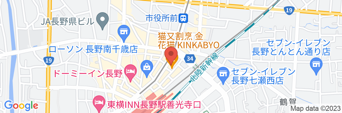 スマイルホテル長野の地図