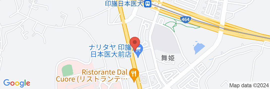 東横INN印旛日本医大駅前の地図