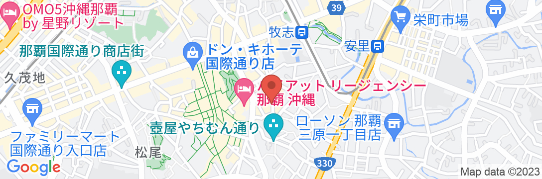 Mr.KINJO in 国際通りの地図