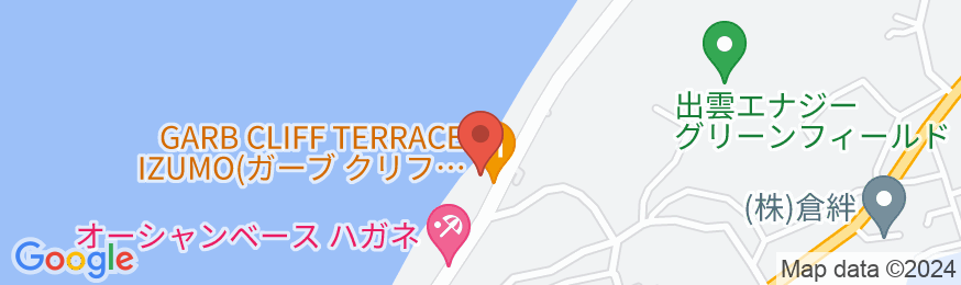 IZUMO HOTEL THE CLIFFの地図
