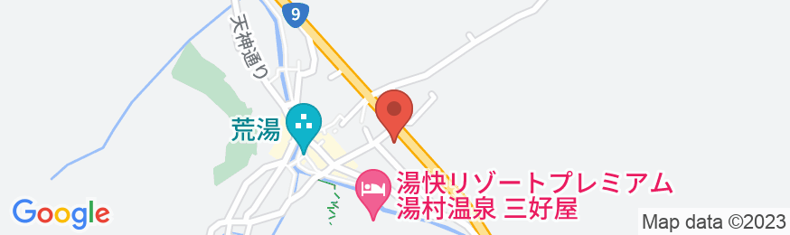 湯村温泉緑屋の地図