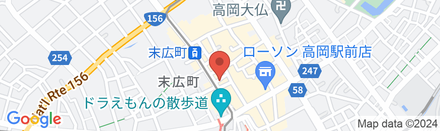 SEKAI HOTEL Takaokaの地図