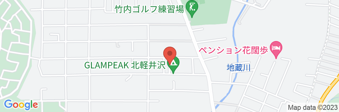 ニコトレハウス北軽井沢の地図