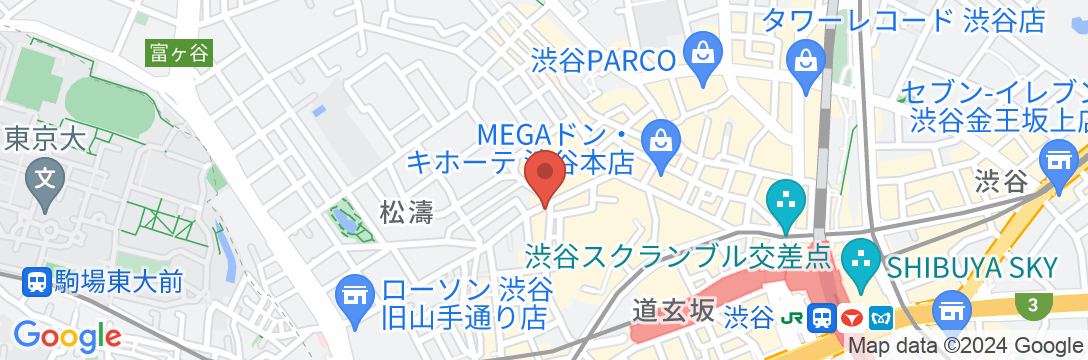 SHIBUYA HOTEL EN(渋谷ホテル エン)の地図