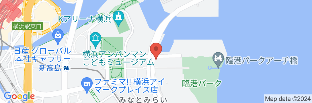 ザ・カハラ・ホテル&リゾート 横浜の地図