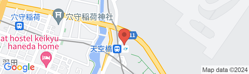 ホテルメトロポリタン羽田 (2023年10月17日開業)の地図