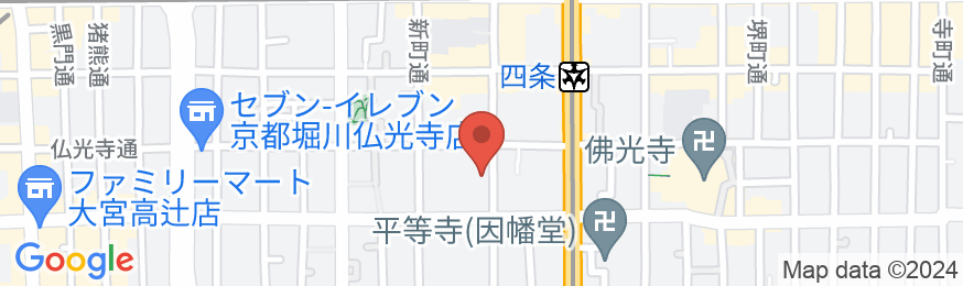 リーガプレイス京都 四条烏丸の地図