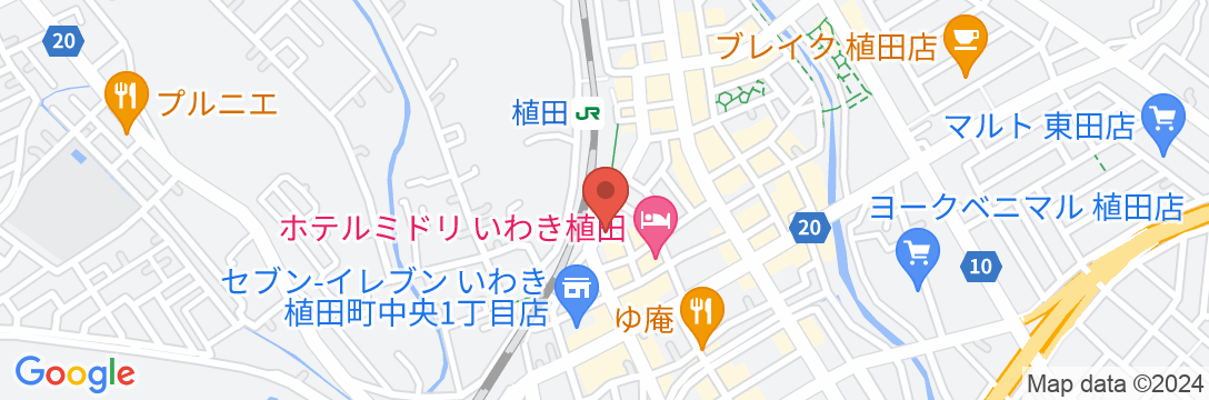 ホテル富士の地図