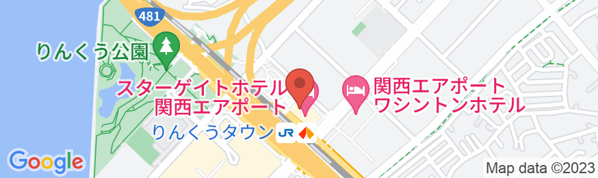 オディシススイーツ大阪エアポートホテルの地図