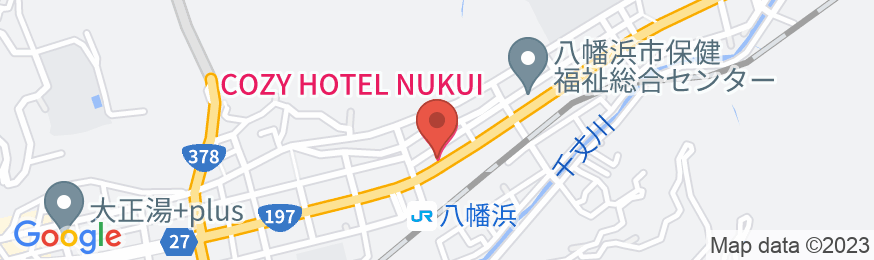 COZY HOTEL NUKUI(2023年10月リブランドオープン)の地図