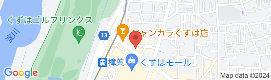 ELE HOTEL KUZUHAの地図