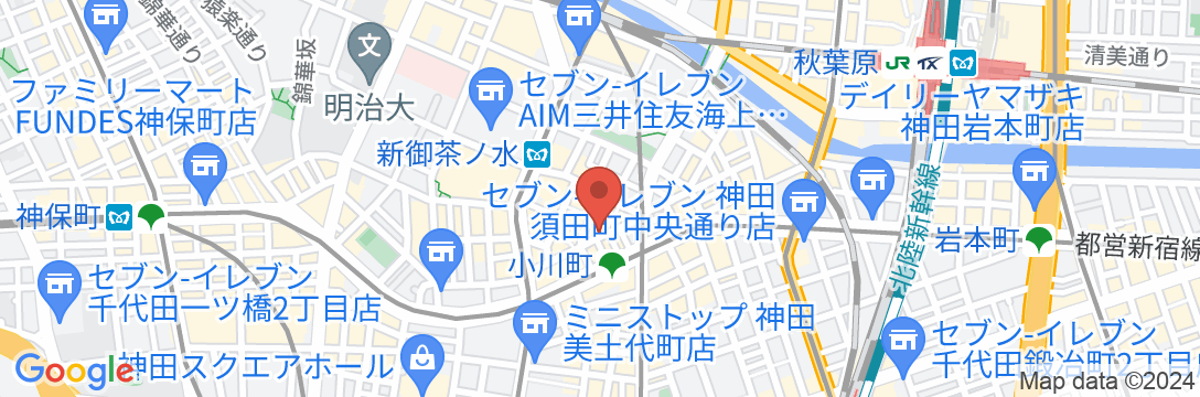 the b お茶の水(ザビー おちゃのみず)の地図