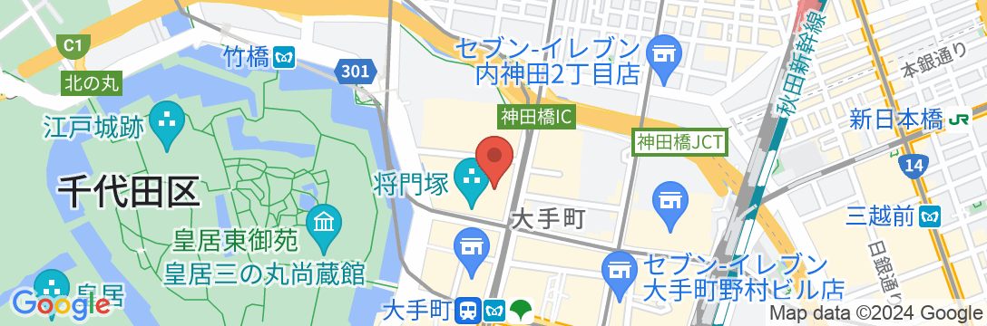 フォーシーズンズホテル東京大手町の地図