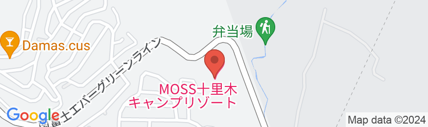 MOSS十里木キャンプリゾートの地図