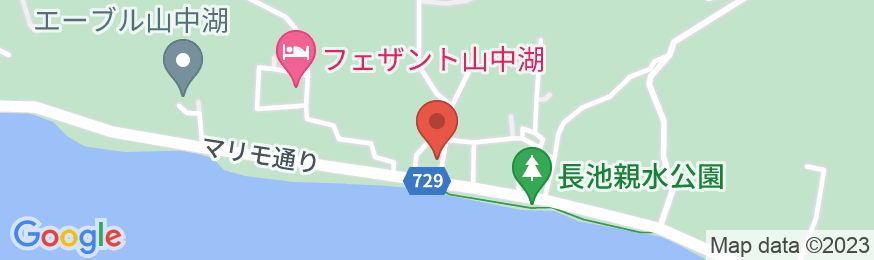 民宿 朝富士の地図