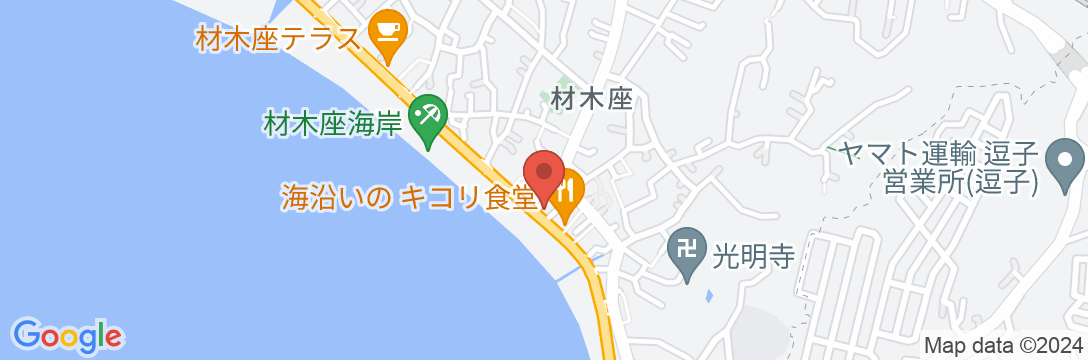 Zaimokuza SOLAの地図