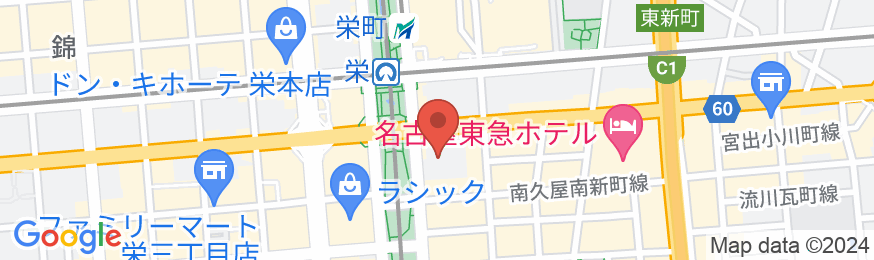 ザ ロイヤルパークホテル アイコニック 名古屋(2024年2月20日開業)の地図