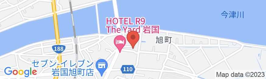 HOTEL R9 The Yard 岩国の地図