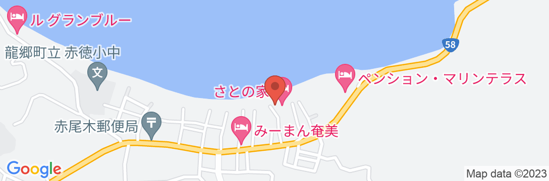 さとの家<奄美大島>の地図