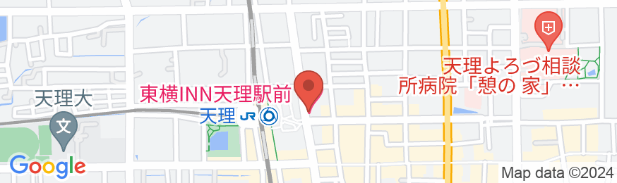 東横INN天理駅前の地図