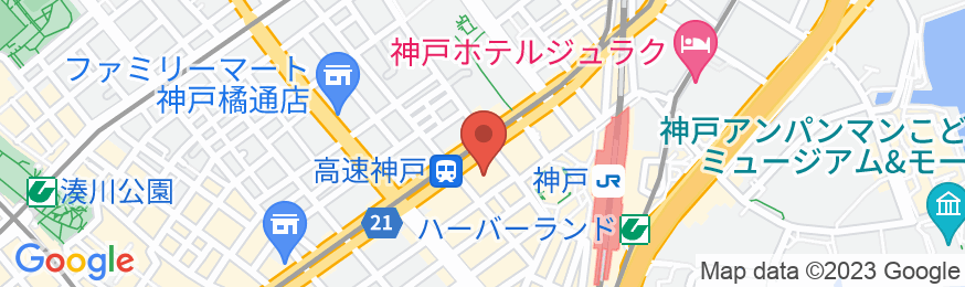 SK HOTEL 神戸駅前の地図