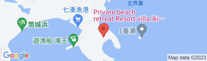Private beach retreat Resort villa iki by ritomaruの地図