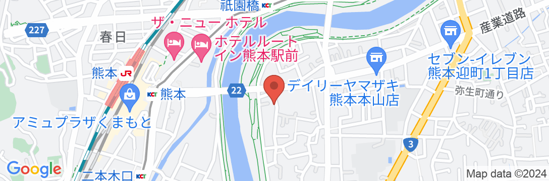 YOUR ROOM 熊本駅の地図