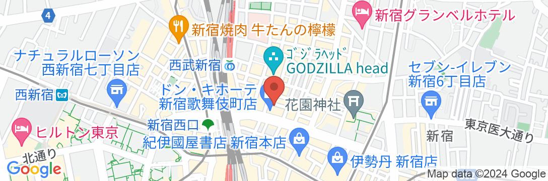 HOTEL KABUKIの地図