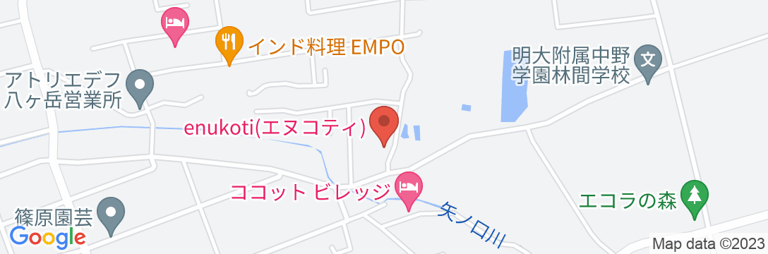enukoti(エヌコティ)の地図