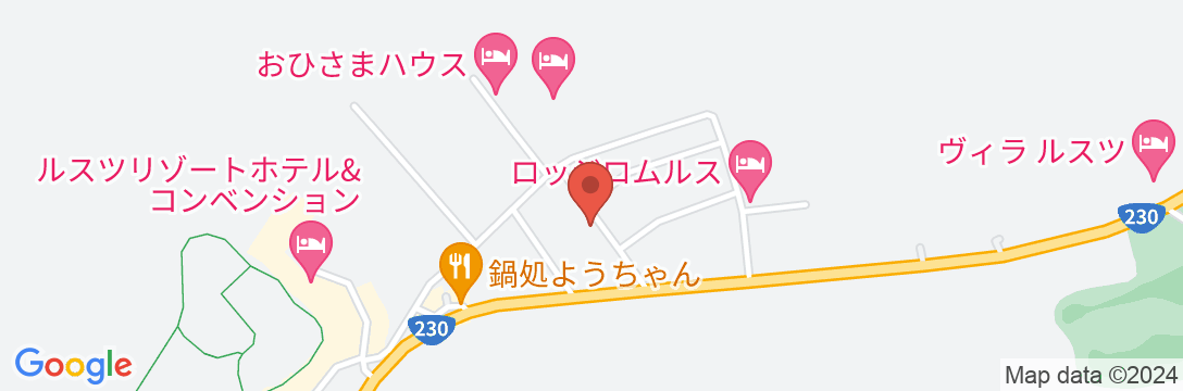 翠葉 Rusutsuの地図