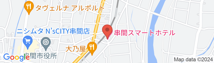 串間スマートホテルの地図