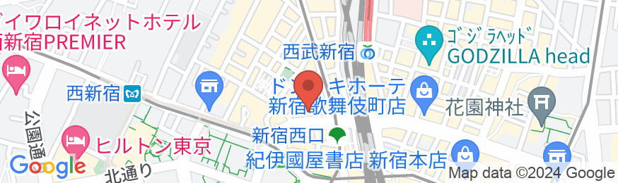 WPU 新宿の地図