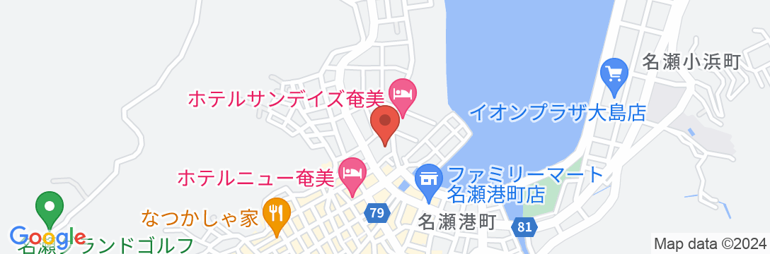 ウエストコート奄美WA・TERRACE<奄美大島>の地図