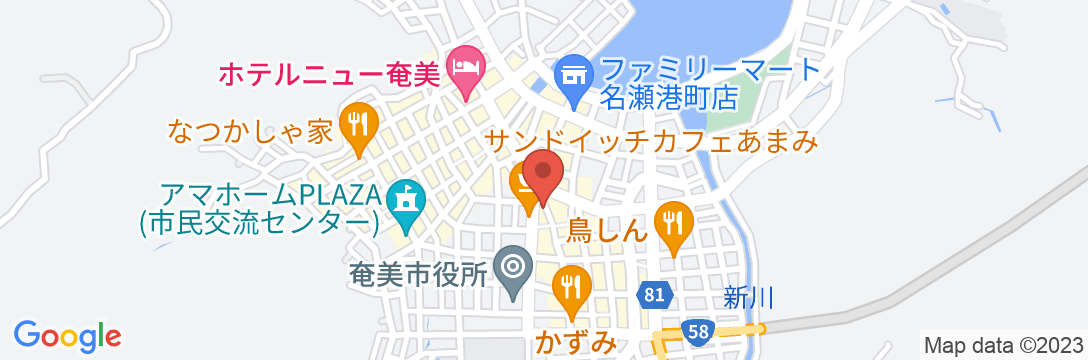 vivace<奄美大島>の地図