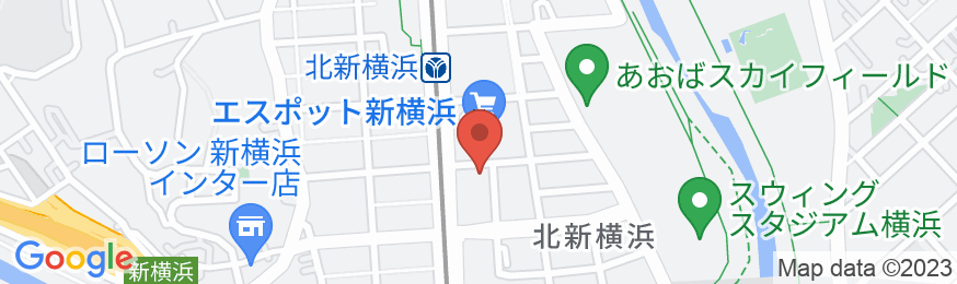 ホテル プラタナス新横浜の地図