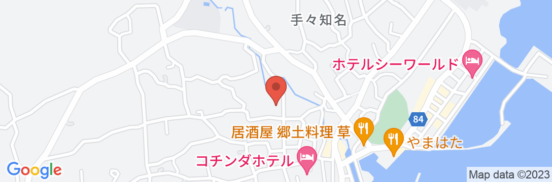 ゲストハウスえらぶ～2<沖永良部島>の地図