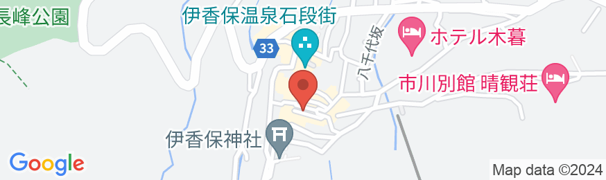 伊香保温泉 吉田屋旅館の地図